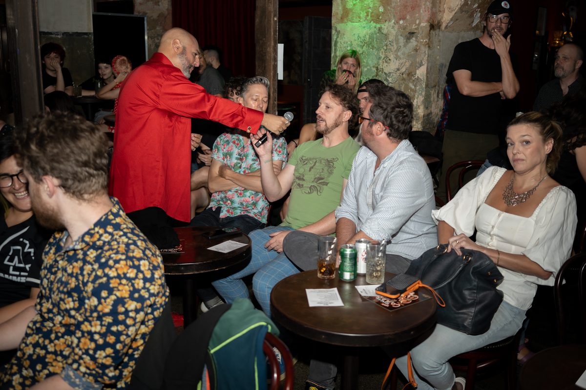 Shitty Movie Club crowd at Clifton’s