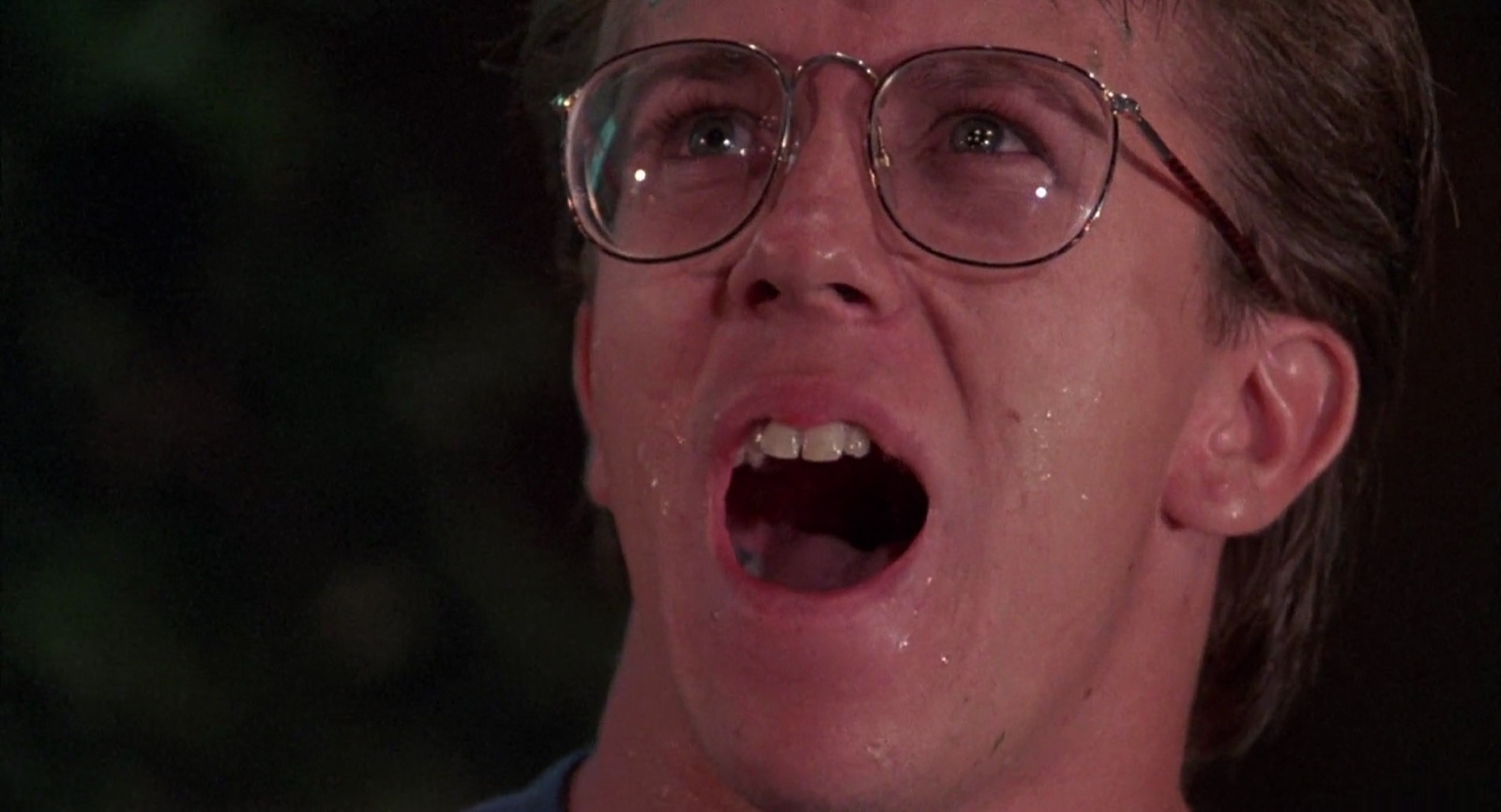 Arnold screaming in Troll 2