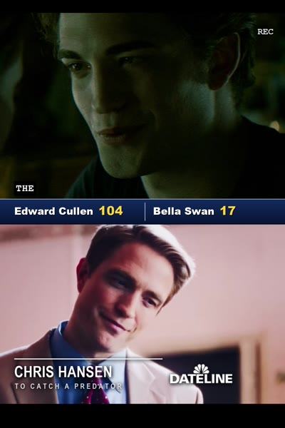 Chris Hansen meets Edward Cullen
