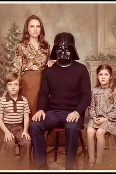 Skywalker family portrait