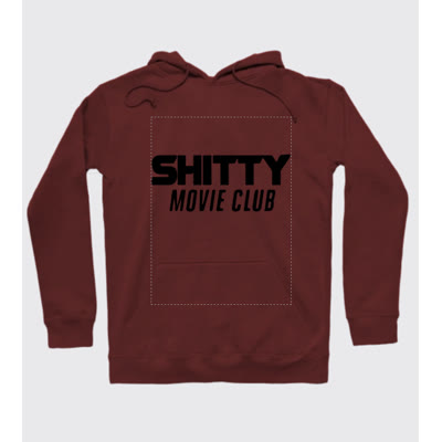 Burgundy hoodie