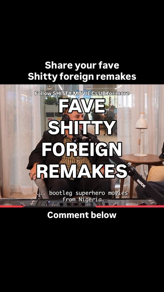 Fave shitty foreign remakes